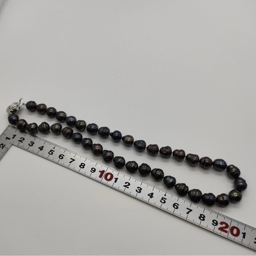 Pearl necklace Silver Clasp - Picture 7 of 10